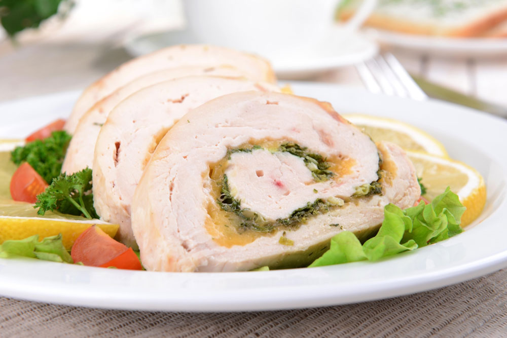 Christmas Chicken Roll