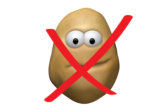 potato prohibited on gaps diet
